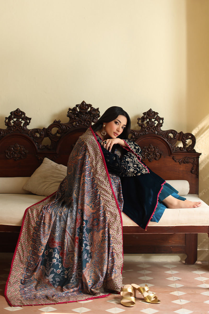 Picture of Reeva Velvet Shawl